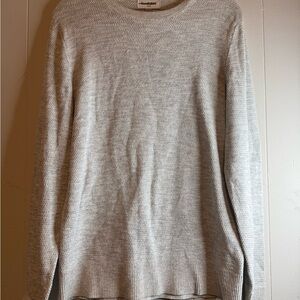 Goodfellow & Co Light Gray Crewneck Sweater